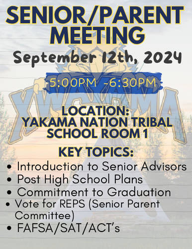 Senior Meeting Flyer