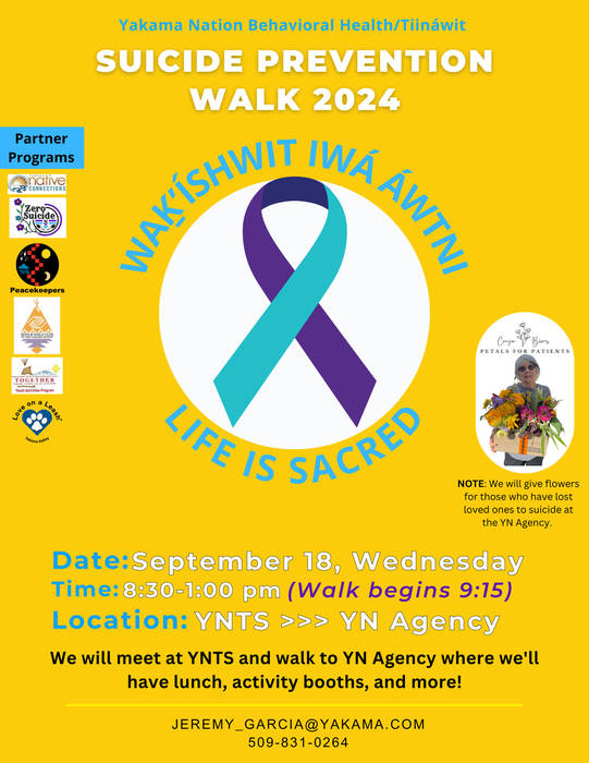 2024 Suicide Prevention Walk