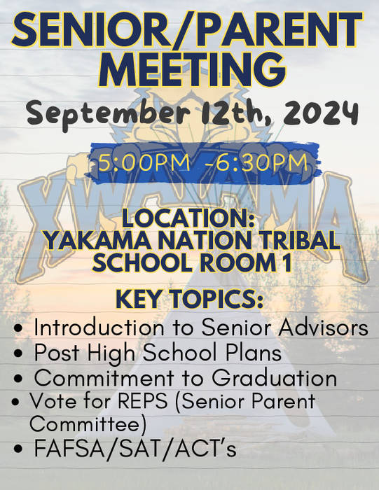 Senior Meeting Flyer