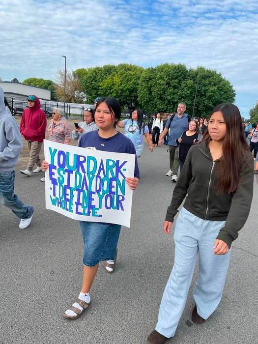 Suicide Prevention Walk Brings Students and Community Together